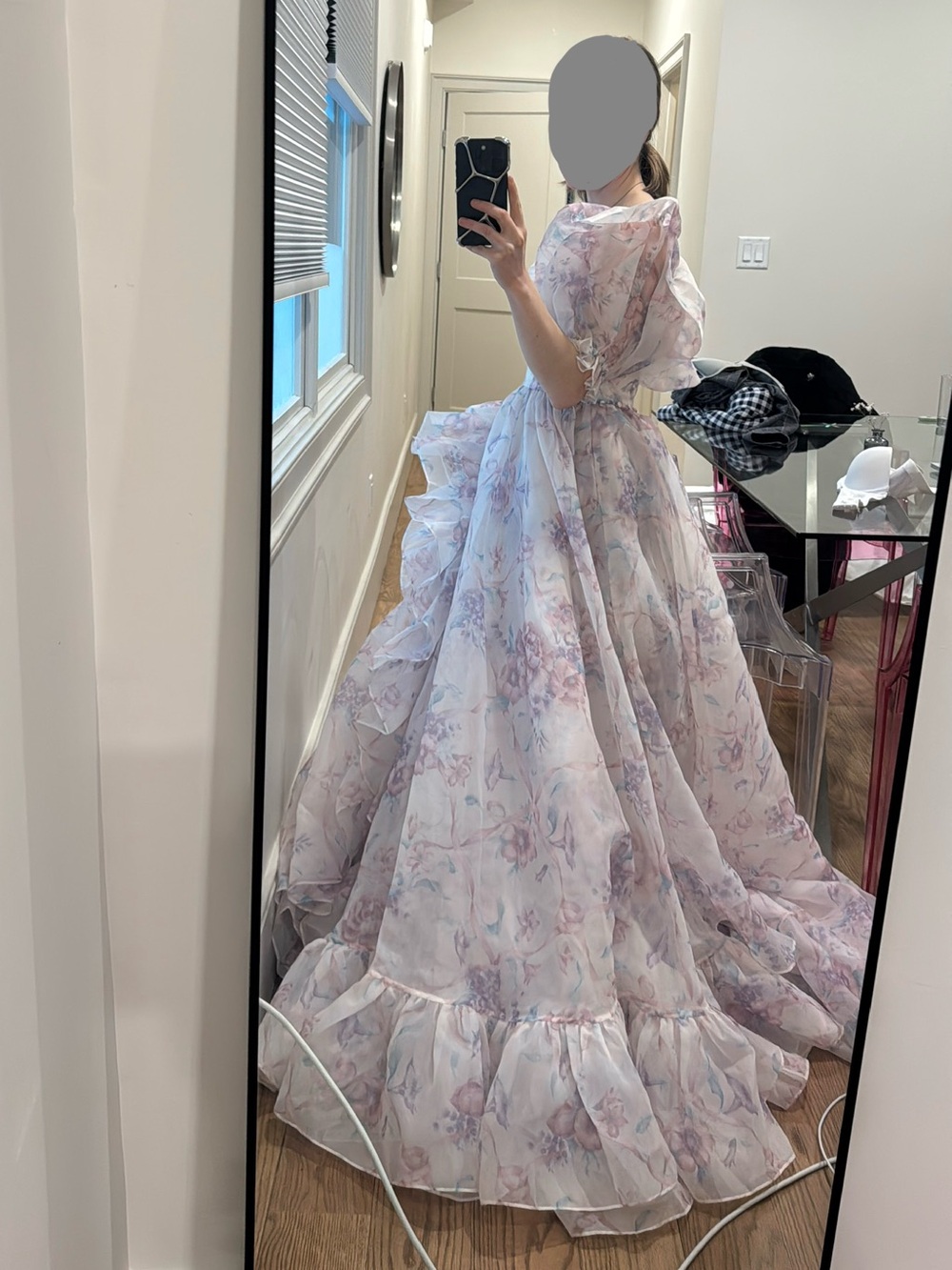 Selkie "The Ribbon Dancer in Bloom" Gown - Picture 6 of 7